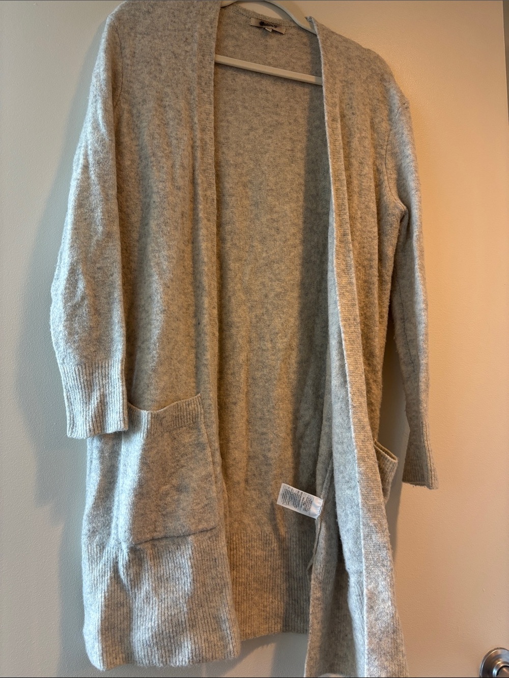 Madewell Merino Wool and Alpaca Cardigan Sweater